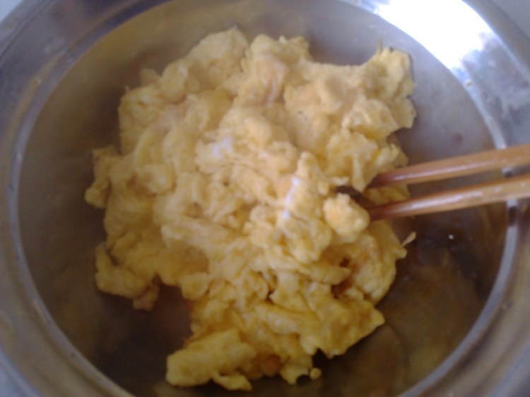 韭菜素水饺步骤4