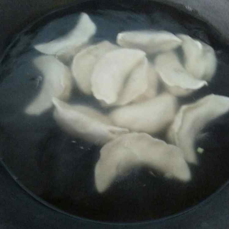 干贝香菇白菜猪肉水饺步骤13