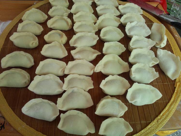 韭菜鱼肉饺子步骤15