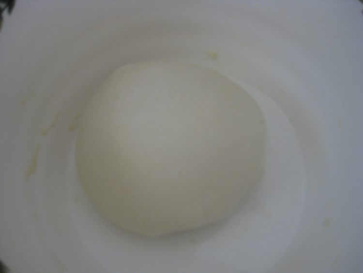 荠菜馅发面蒸饺步骤1