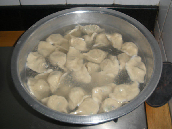 角瓜韭菜鸡蛋素水饺步骤20