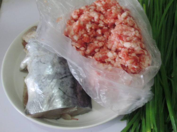鲜鱼水饺步骤1