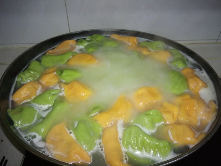 彩色水饺步骤7