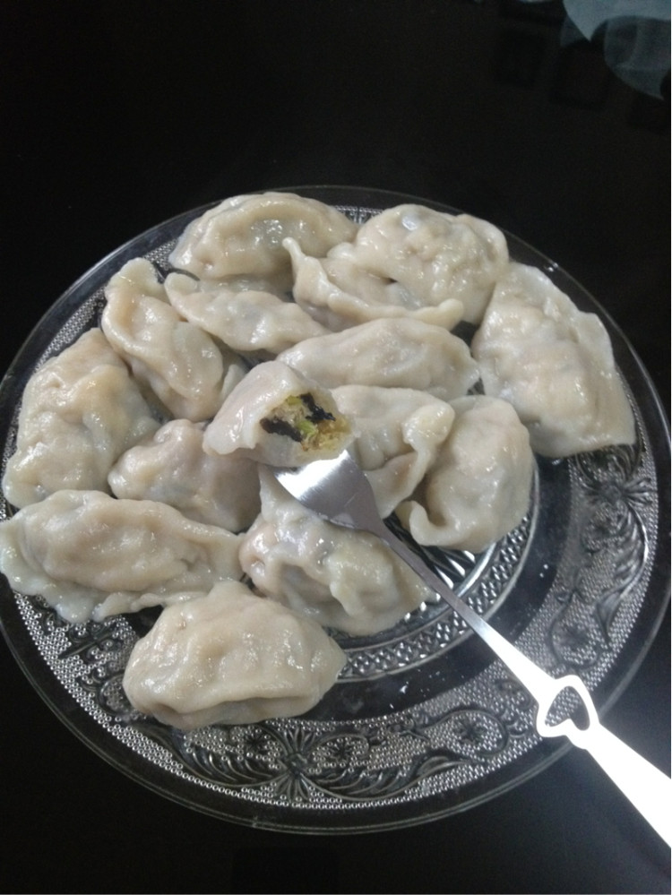 榨菜三鲜猪肉饺步骤6