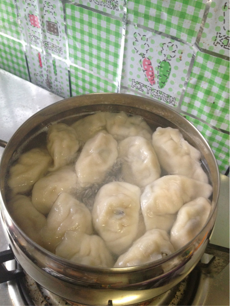 榨菜三鲜猪肉饺步骤5