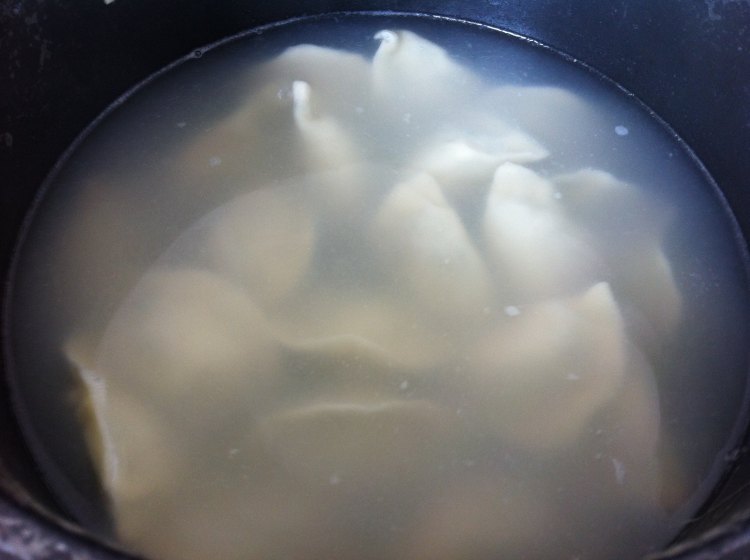 韭菜瓠子猪肉馅水饺步骤11