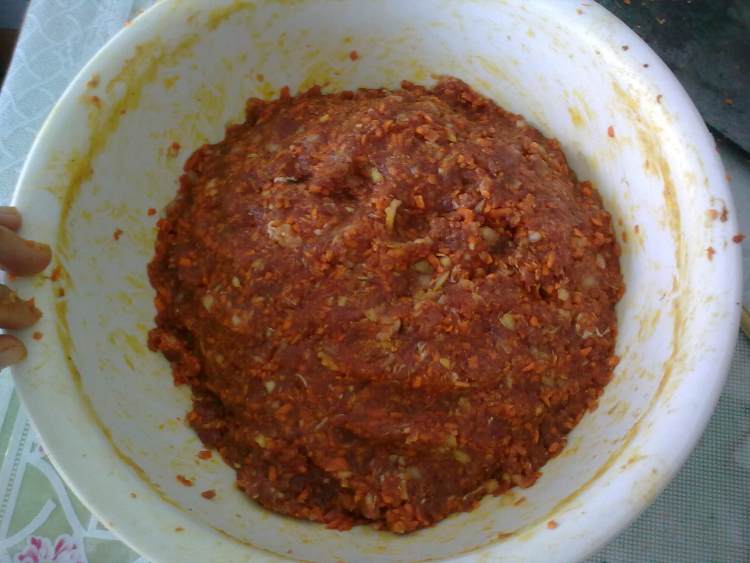 牛肉胡萝卜馅饺子步骤6
