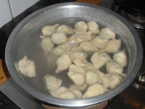 虾皮韭菜水饺步骤18