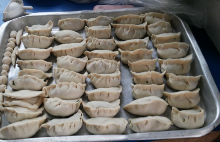 肉菜饺子步骤13