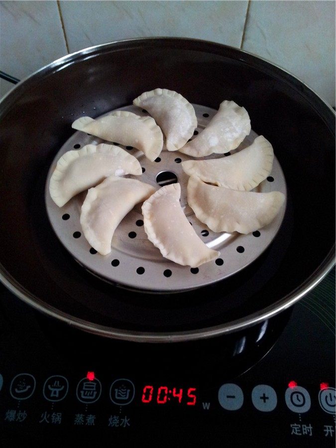 玉米马蹄饺步骤6