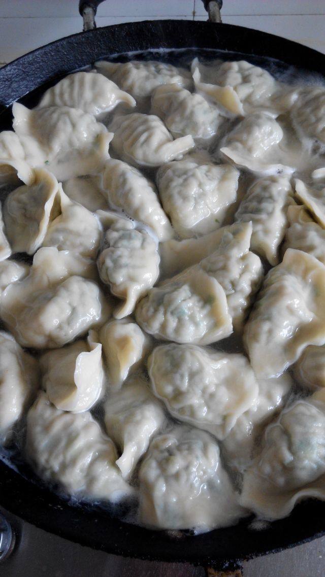 槐树花蛤肉饺子步骤9