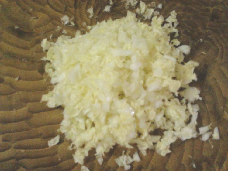 小葱白菜肉饺子步骤1