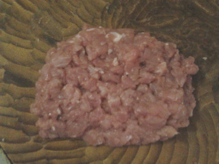 小葱白菜肉饺子步骤2