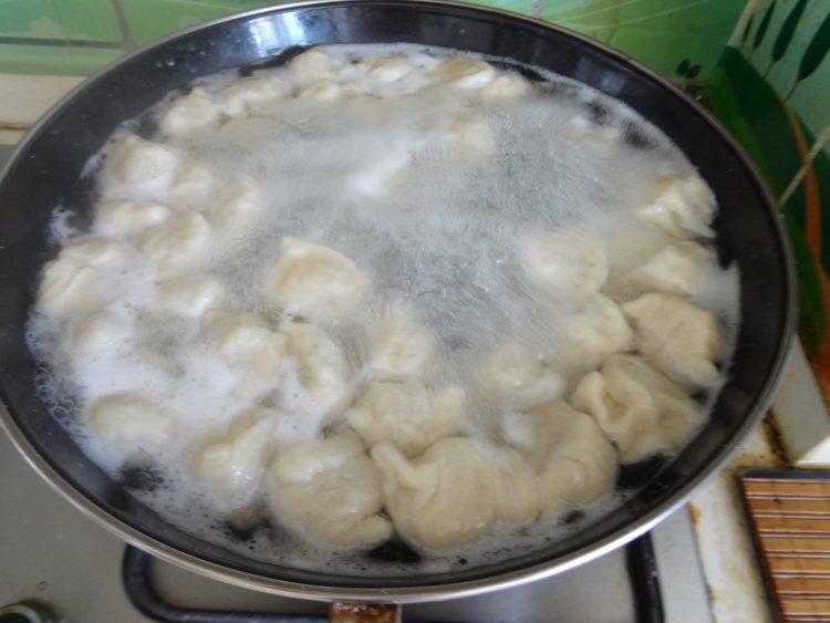 猪肉青椒饺子步骤11