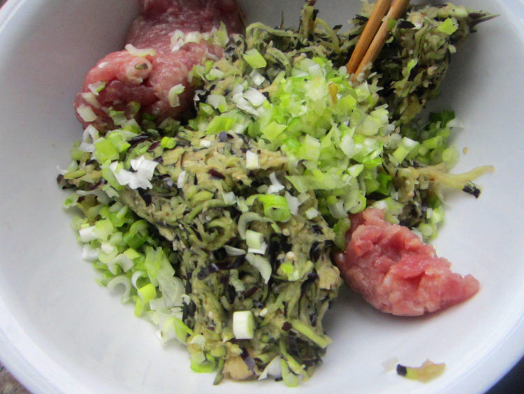 茄丝水饺步骤4