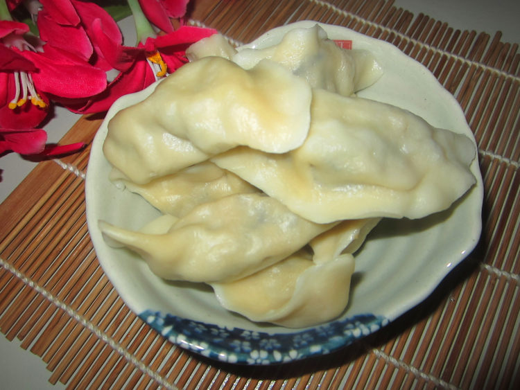 茄丝水饺步骤12