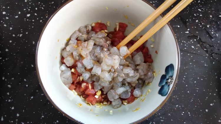 韭菜虾仁酱肉水饺步骤5
