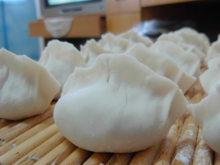 韭菜虾仁酱肉水饺步骤9
