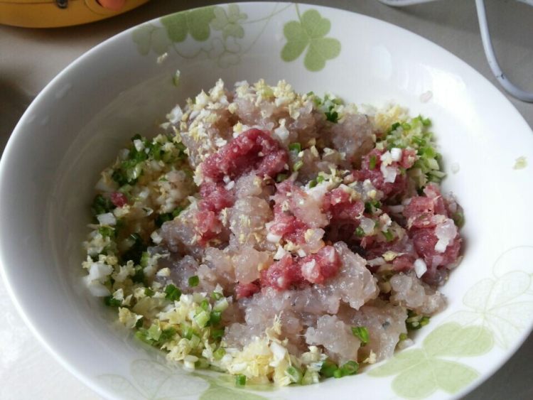 鸡汤鲜虾饺步骤7