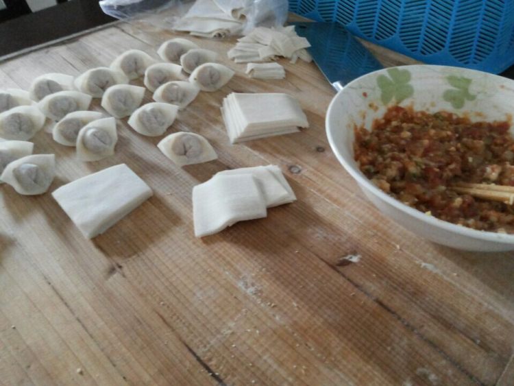 鸡汤鲜虾饺步骤9