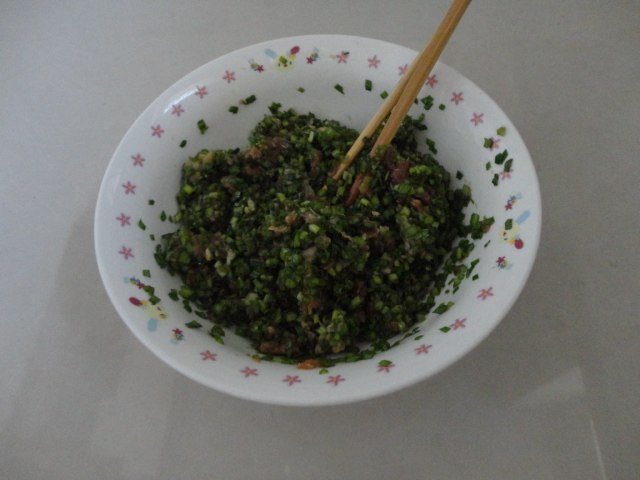 猪肉韭菜煮饺步骤5