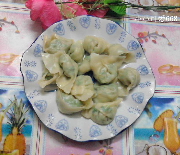 韭菜娃娃菜饺子步骤6