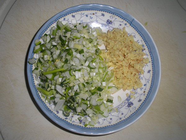 生菜猪肉鸡蛋水饺步骤6