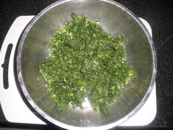 生菜猪肉鸡蛋水饺步骤7
