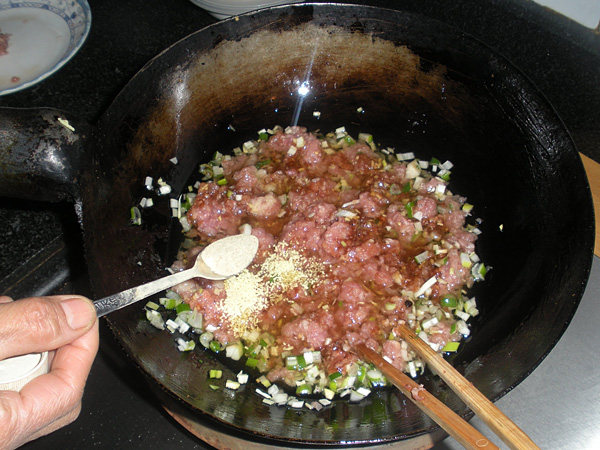 生菜猪肉鸡蛋水饺步骤16