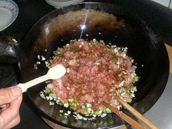 生菜猪肉鸡蛋水饺步骤15