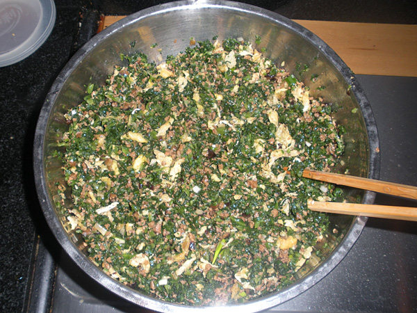 生菜猪肉鸡蛋水饺步骤20