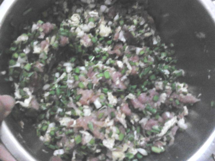 白菜肉末饺子步骤4