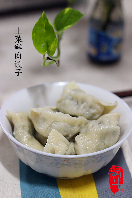 韭菜鲜肉饺子步骤11