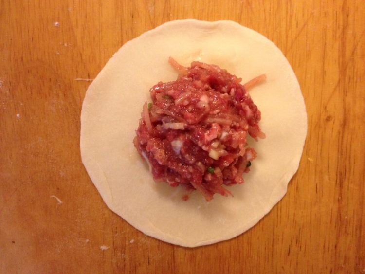 牛肉萝卜蒸饺步骤15