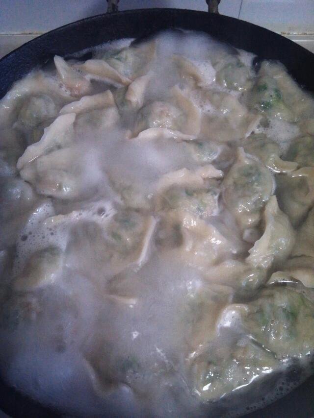 葫芦丝蛤肉饺子步骤8