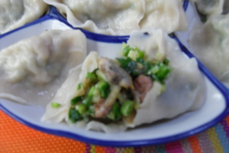 葫芦丝蛤肉饺子步骤9