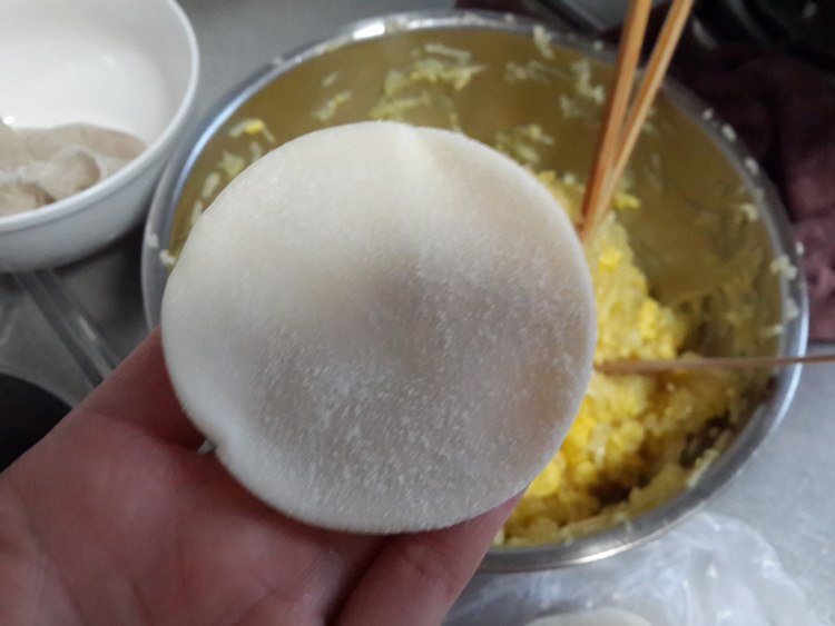 七夕节北瓜鸡蛋馅饺子步骤8