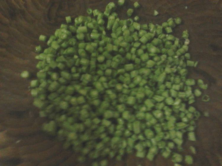 韭菜豆角饺子步骤1