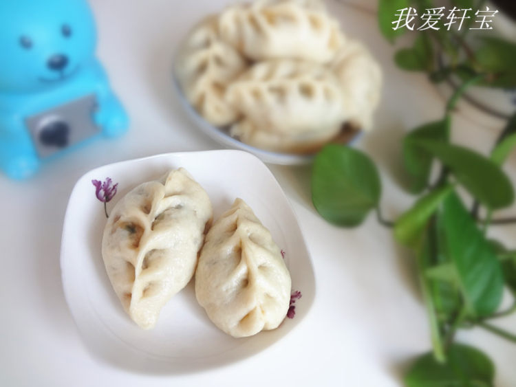 柳叶猪肉土豆蒸饺步骤9