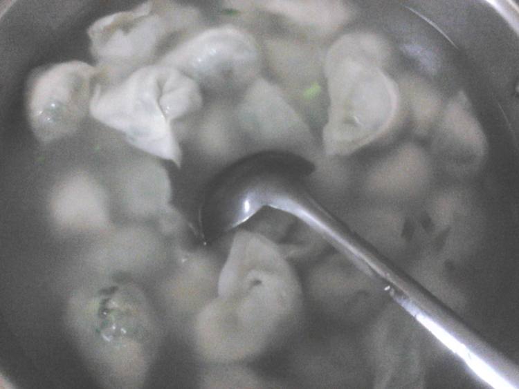 豆角韭菜饺子步骤5