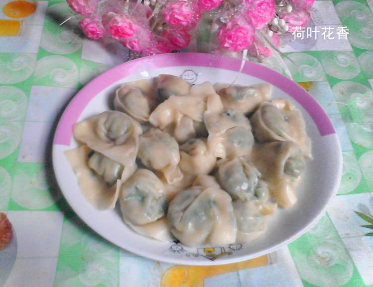 肉末韭菜芹菜饺子步骤7