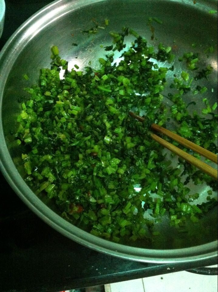 芹菜猪肉水饺步骤4