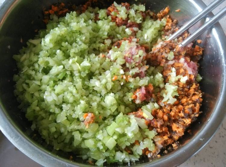 胡萝卜汁水饺步骤5