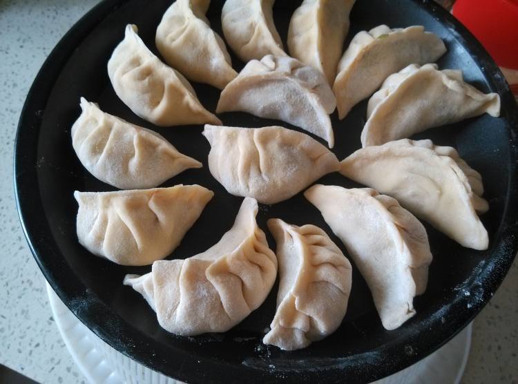 胡萝卜汁水饺步骤7