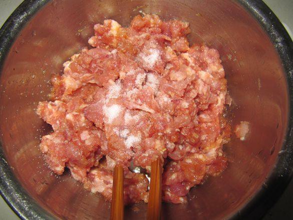 海肠韭菜猪肉饺子步骤13