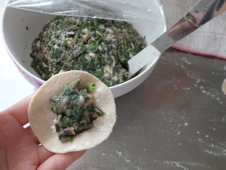猪肉荠菜饺子步骤18