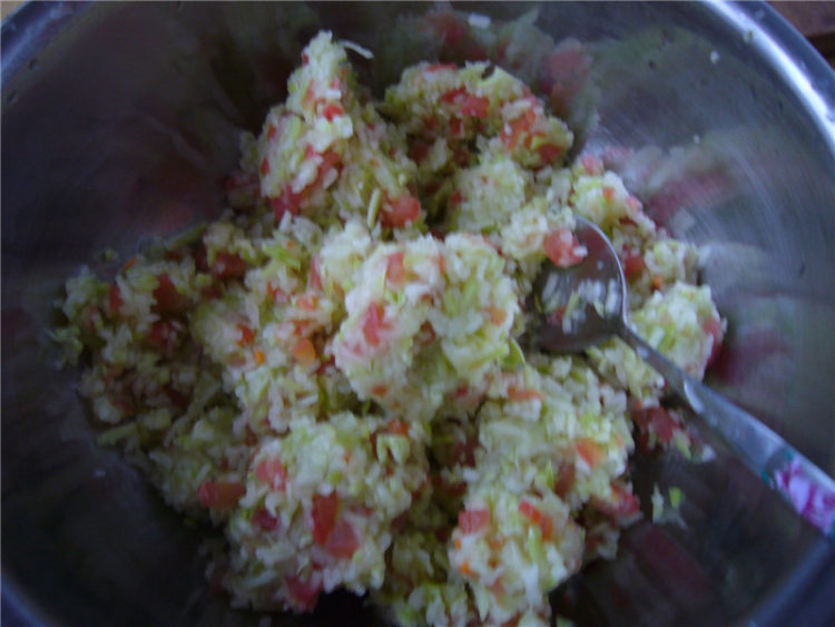 蔬菜水饺步骤5