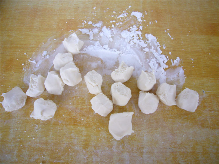 蔬菜水饺步骤12