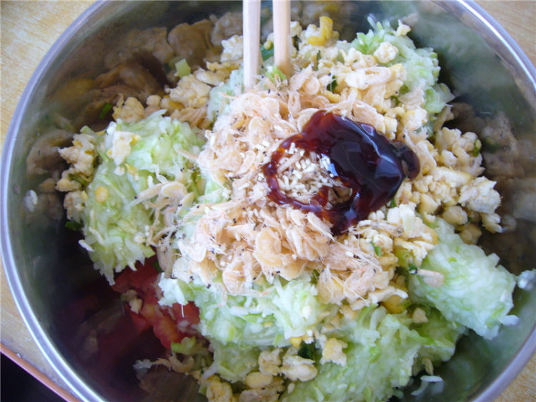 西葫芦番茄水饺步骤9