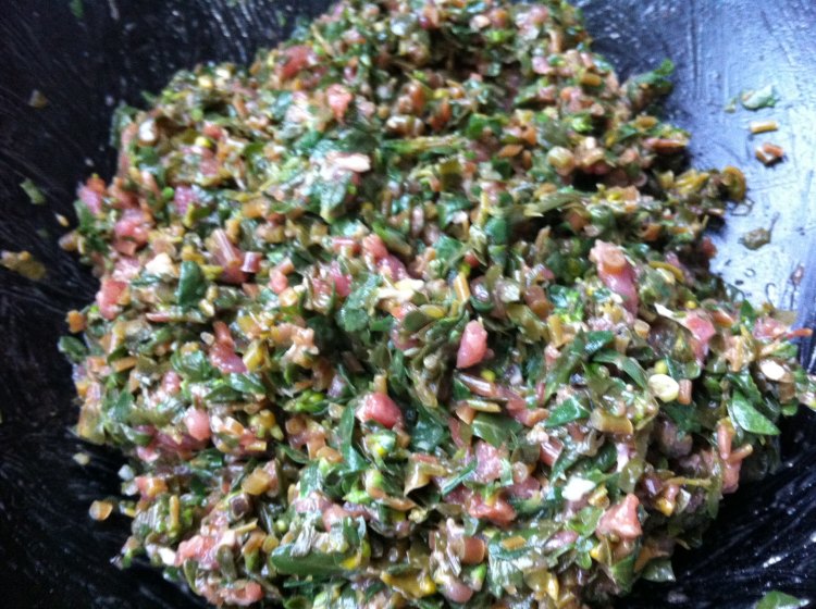马齿菜猪肉饺子步骤5
